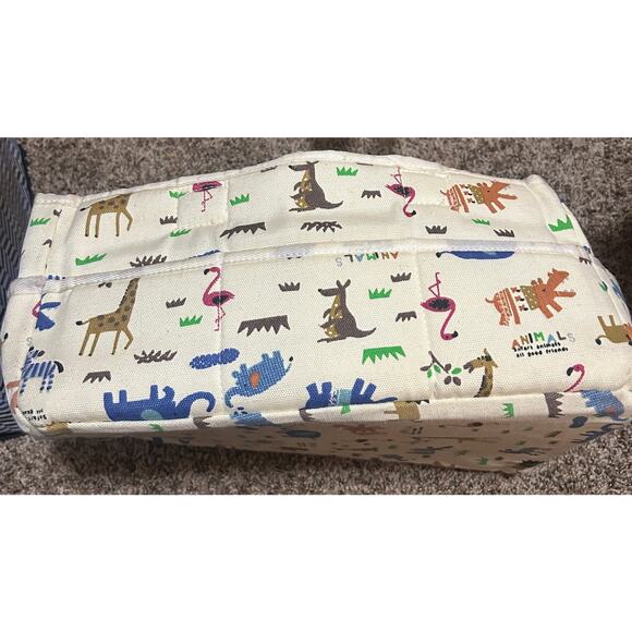 Billion Boxes Animal Themed Canvas Diaper Caddy - Picture 3 of 6